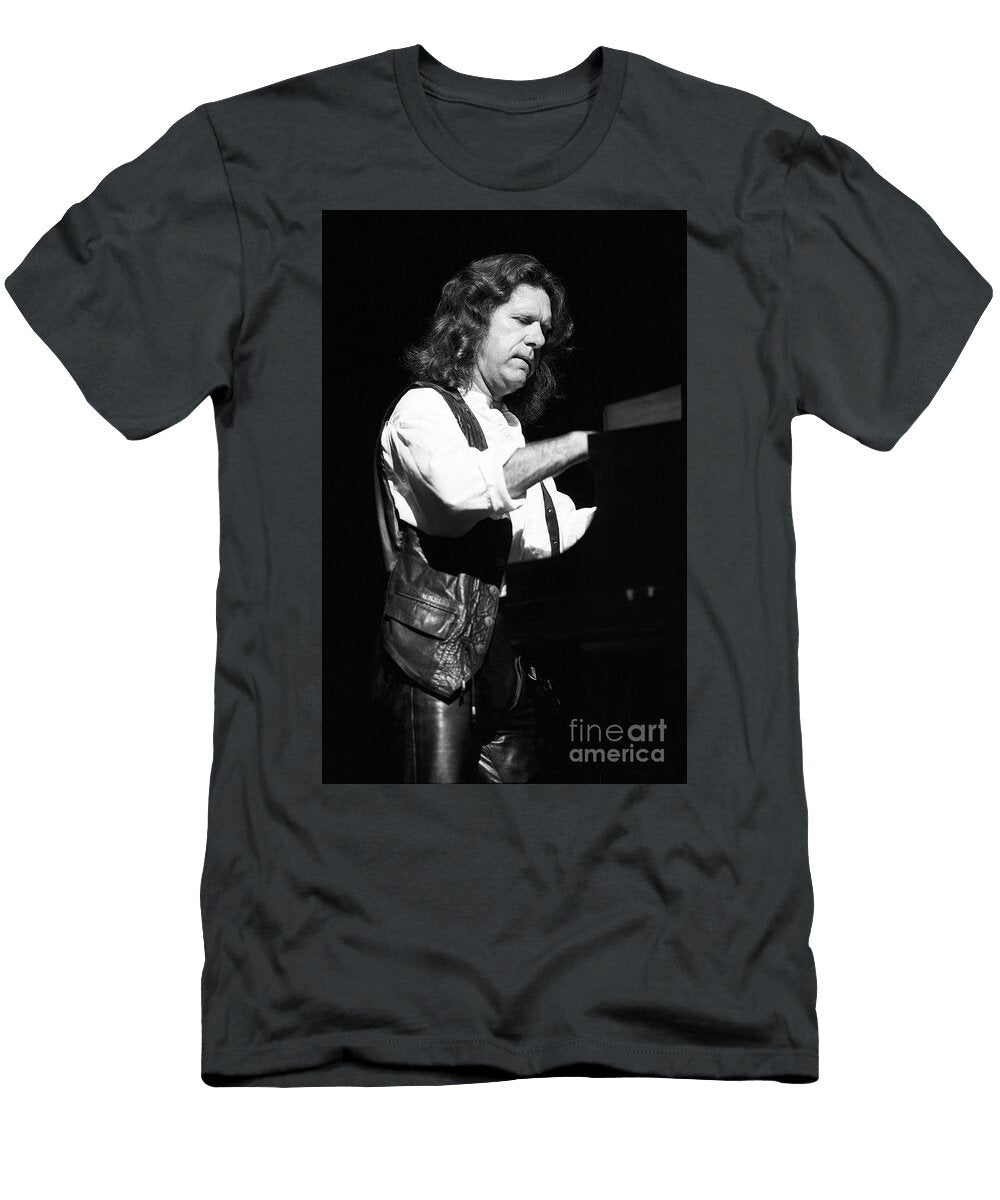 4 Keith Emerson Emerson Lake and Palmer Concert Photos T-Shirt