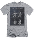4 Lego Mini Figure Patent Print Visual Design T-Shirt