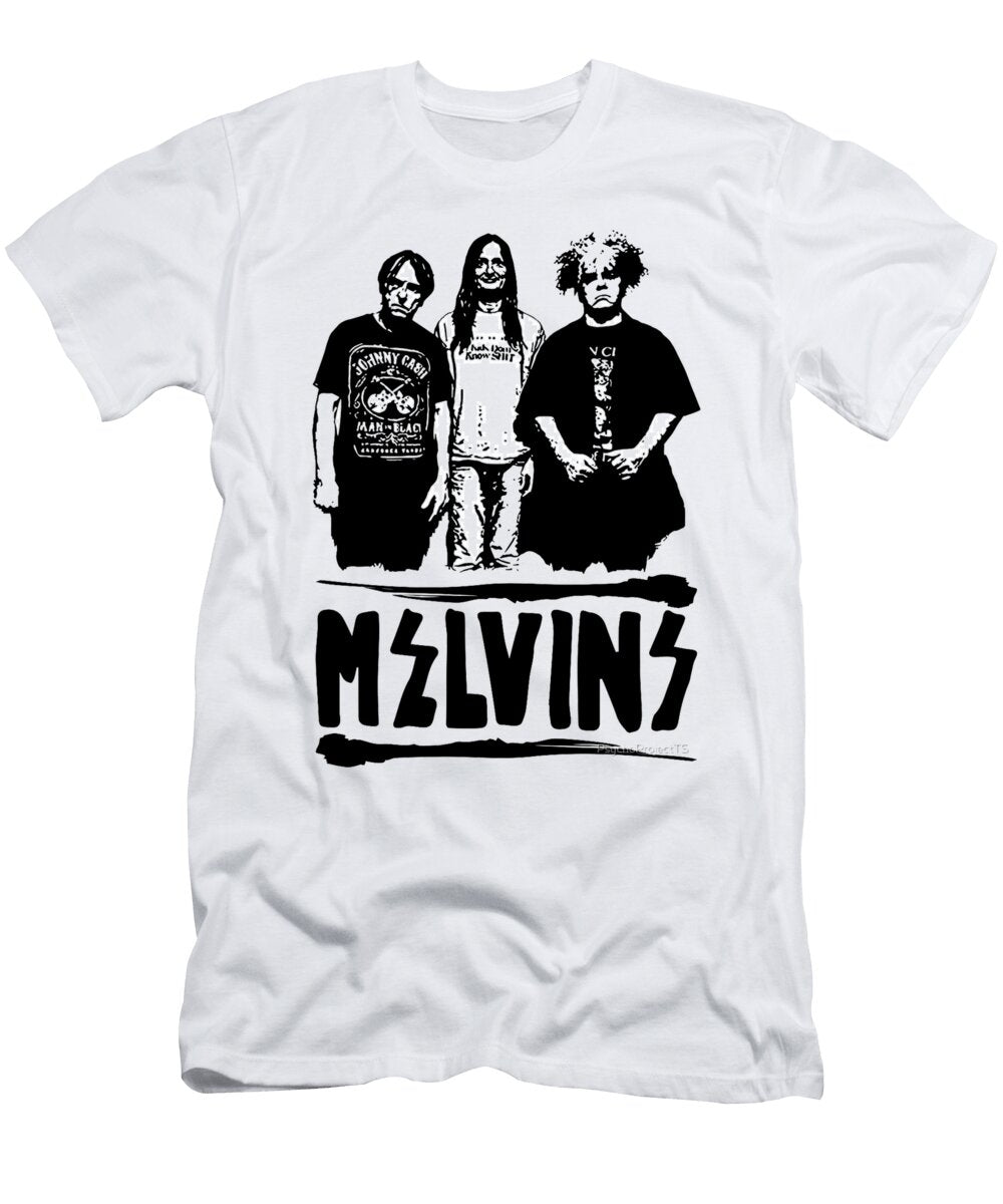 4 Melvins Band Inered Dyernes T-Shirt