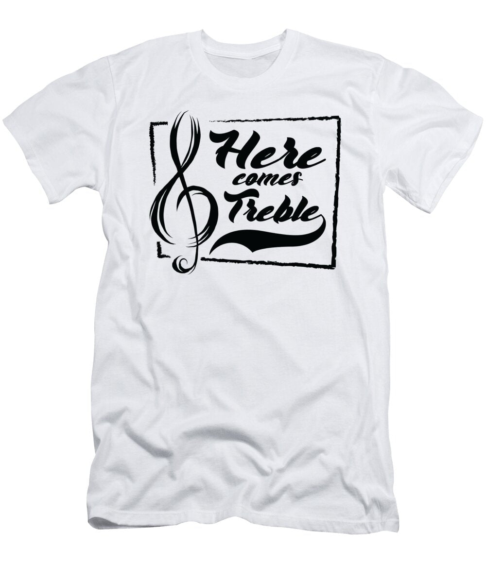 4 Music Treble Clef Music Symbol Musician Toms Store T-Shirt