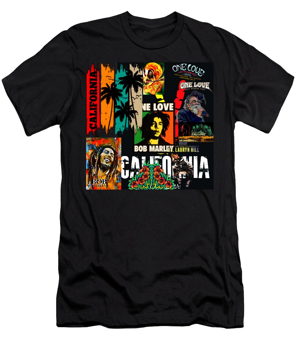 4 One Love Cali Reggae Cet Ino T-Shirt