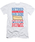 4 Retired Postal Worker Staying Home Postman Toms Store T-Shirt