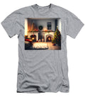 4 Room with Christmas Tree Generative Ai Illustration Miroslav Nemecek T-Shirt