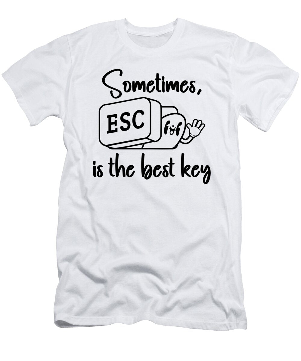 4 Software Engineer Computer Key Programming Developer Coder Toms Store T-Shirt