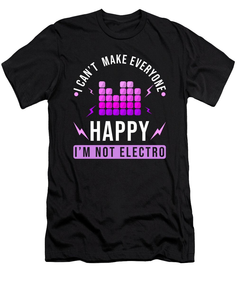 4 Techno Music Electro River Manuel Schmucker T-Shirt