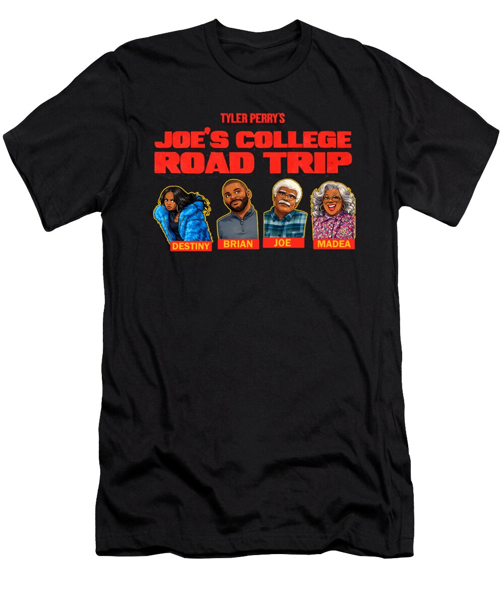 4 Tyler Perry Joes College Road Trip 2026 Netflix Road Trip Comedy Movie Sad Cass T-Shirt