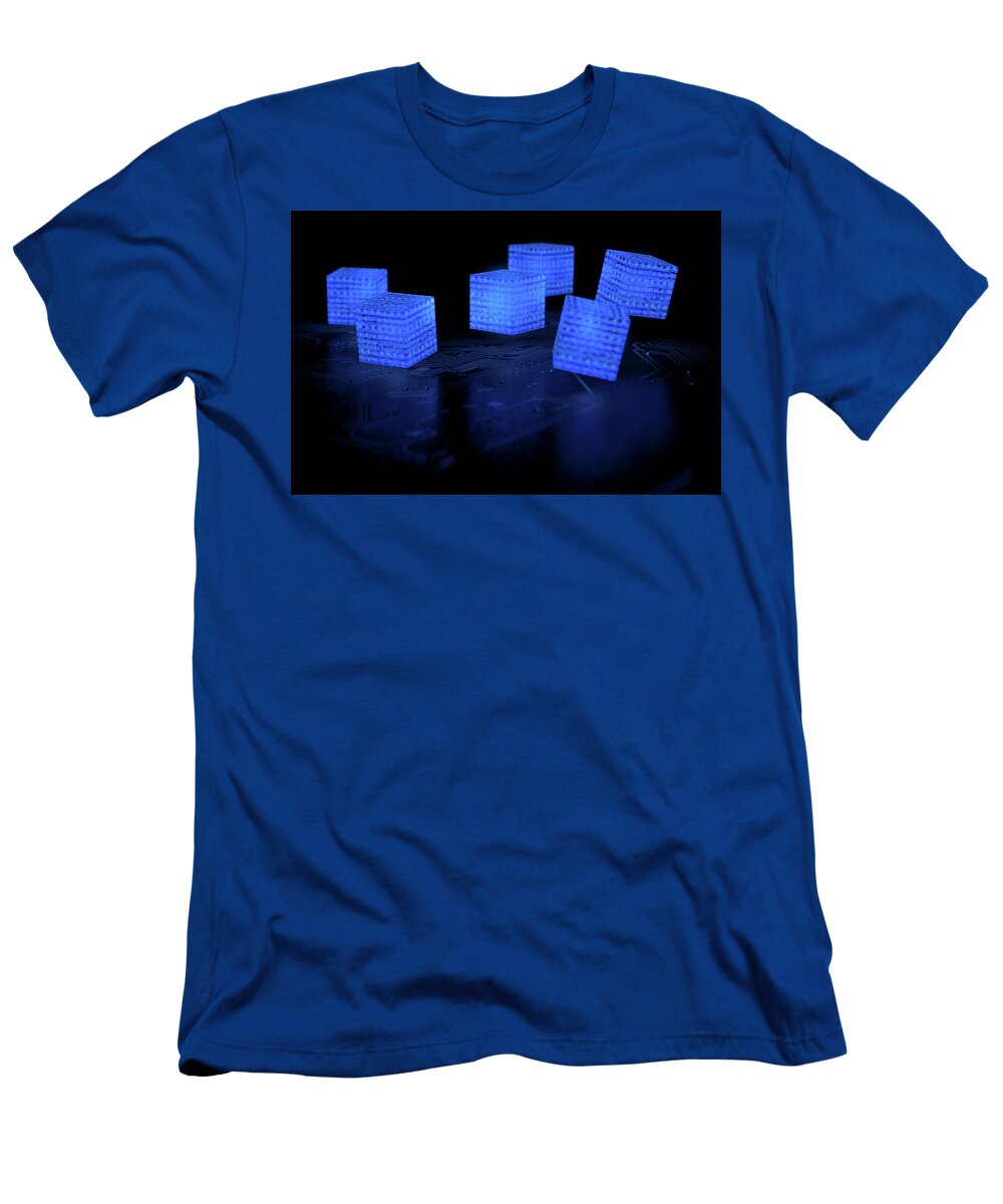5 Blockchain Data Network Allan Swart T-Shirt