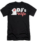5 Djs Wife Disc Jockey Girlfriend Music Headphones Techno Vinyl 33 Rpm Toms Store T-Shirt
