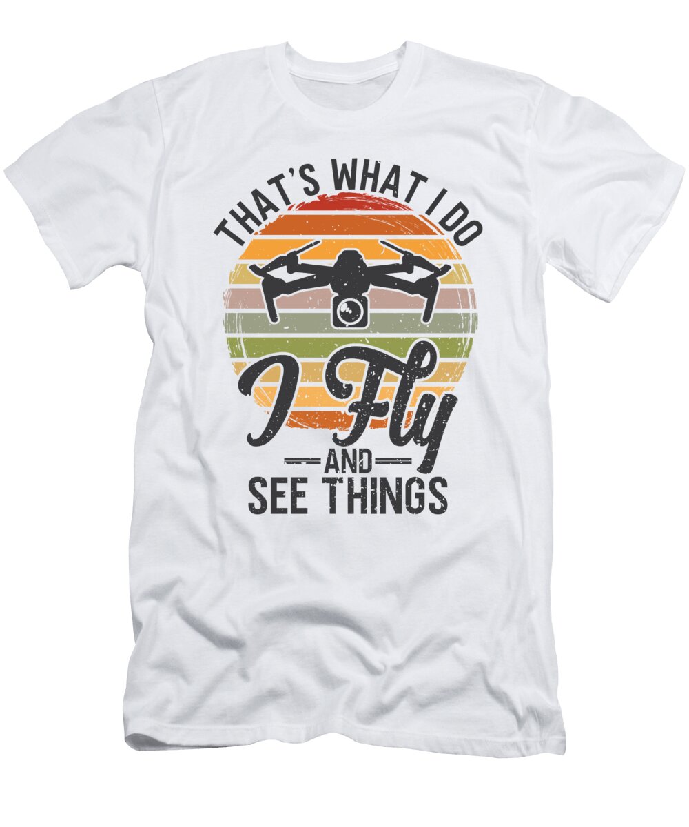 5 Drones Drone Pilot Drone Lovers Rc Quadcopters Toms Store T-Shirt