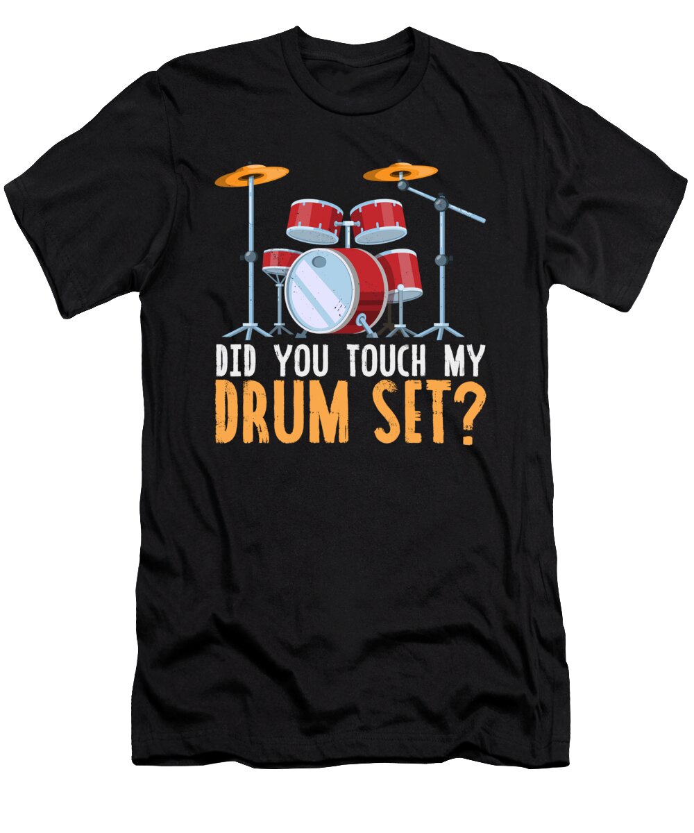 5 Drummer Musical Instrument Rock Band Musician Toms Store T-Shirt