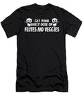 5 Flutist Vegetables Cute Panda Vegan Bamboo Flute Toms Store T-Shirt