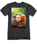 5 Googly Eyed Birds Peek a Boo Wes and Dotty Weber T-Shirt