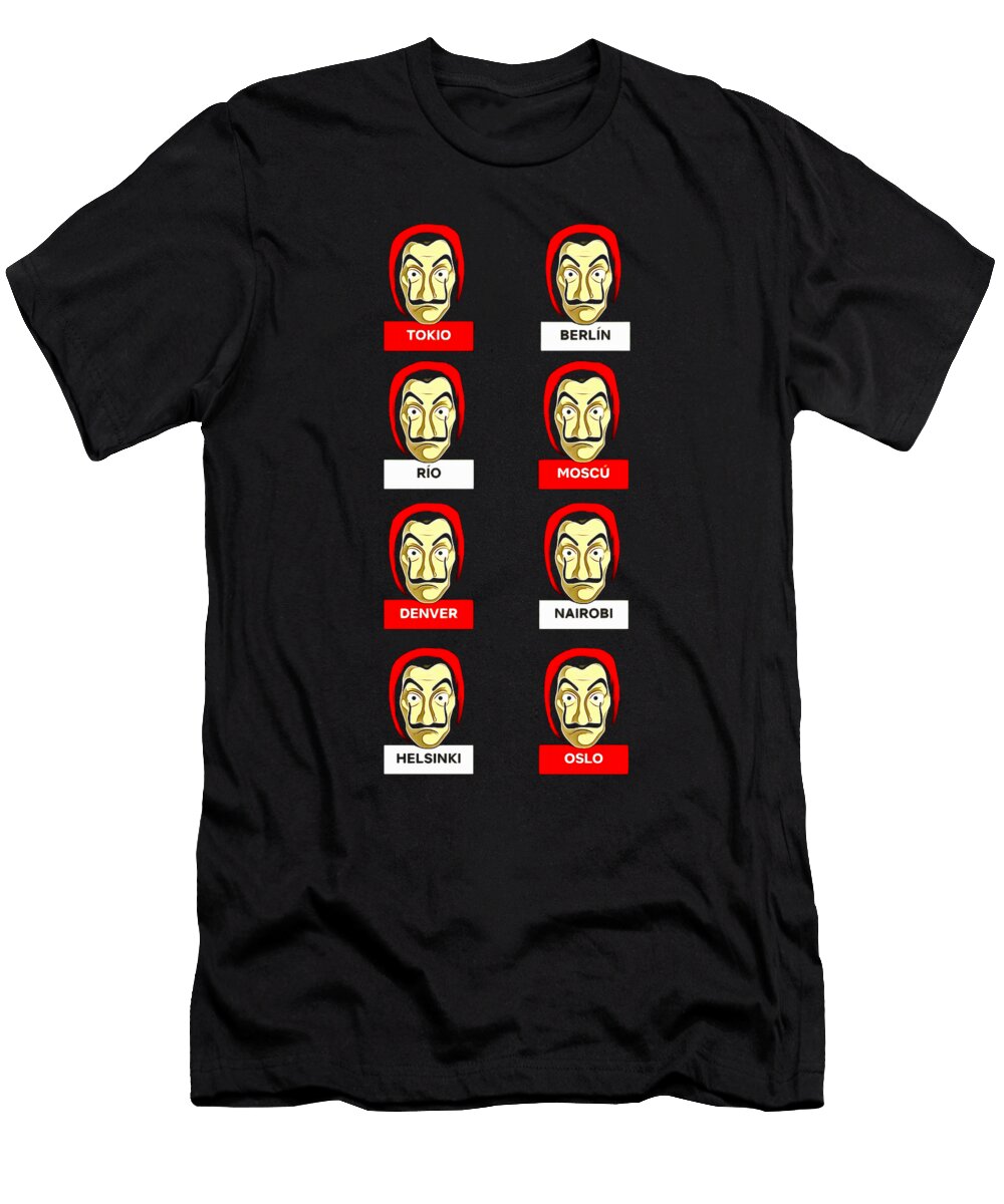 5 LA Casa De Papel Samuel Smen T-Shirt