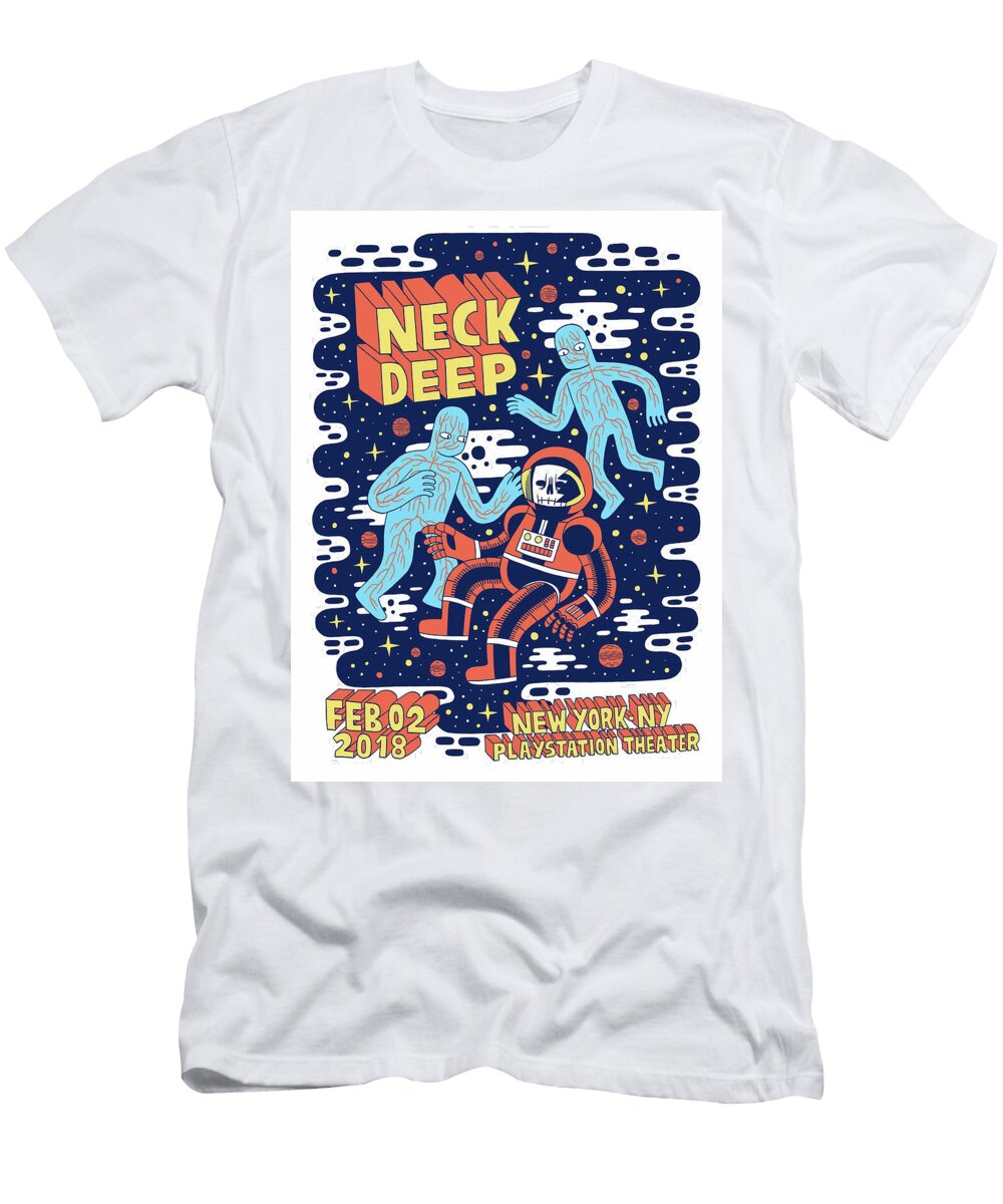 5 Neck Deep Alba Fay T-Shirt