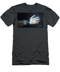 5 Robotic Bionic Hand Connected with Human Hand Michal Bednarek T-Shirt