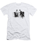 5 Two Men Talking At Office Desk Csa Images T-Shirt