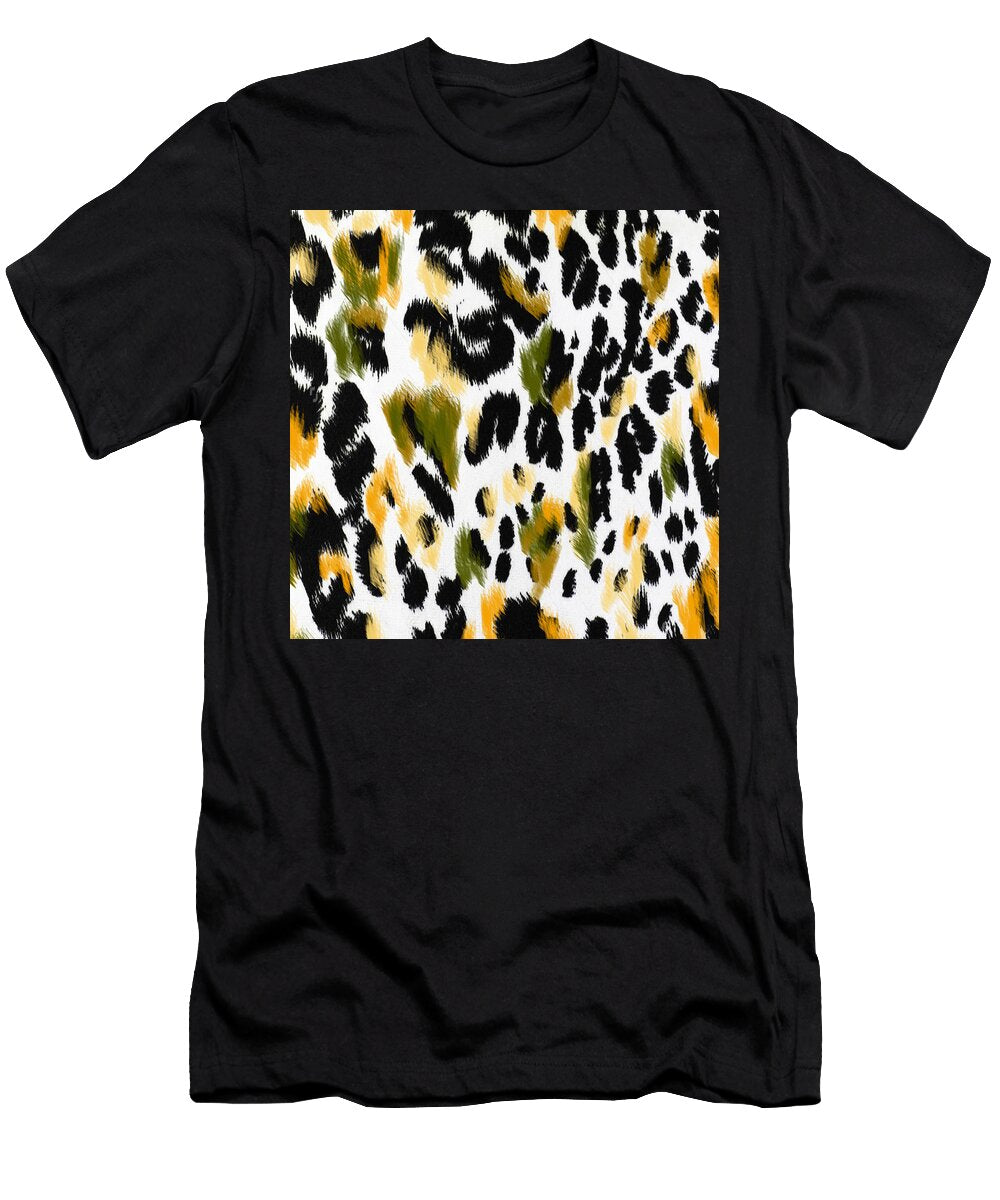 5 Watercolor Leopard Print Pattern Julien T-Shirt