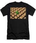 5 Wooden Duck Against the Flow Allan Swart T-Shirt