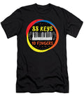 6 88 Keys 10 Fingers Piano Pianist Music Mister T-Shirt