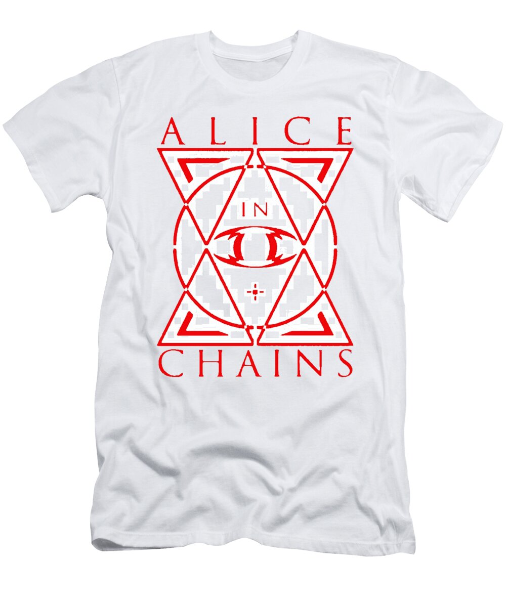 6 Alice in Chains Inered Dyernes T-Shirt