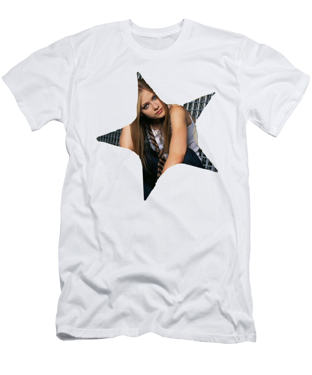 6 Avril Lavigne Inered Dyernes T-Shirt