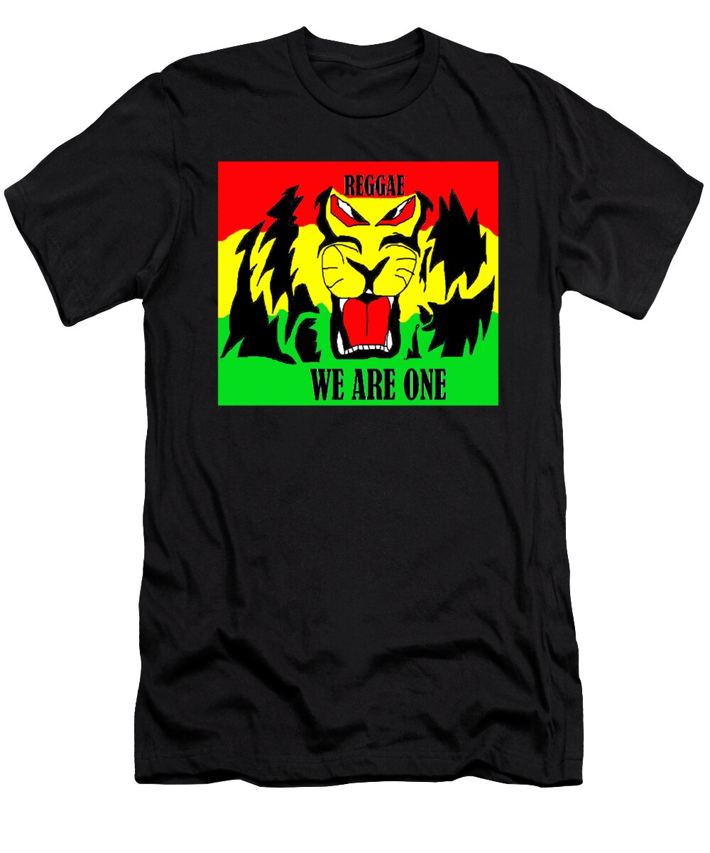 6 Black Uhuru Art Sydelle Bispham T-Shirt
