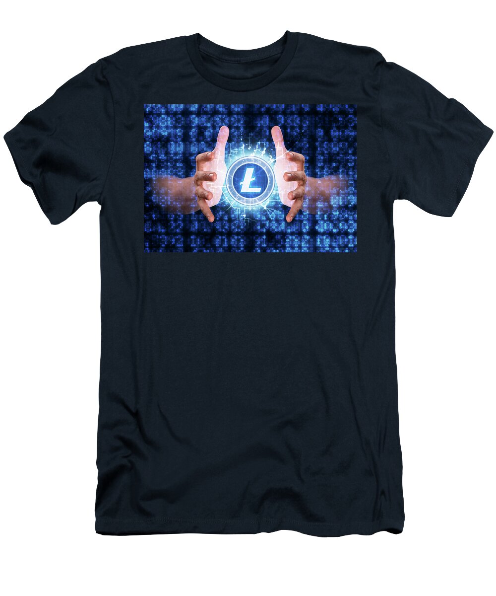6 Digital Data Numbers Allan Swart T-Shirt