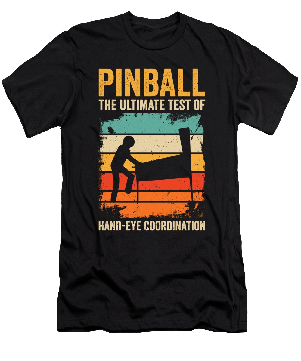 6 Pinball Arcade Game Machine Toms Store T-Shirt