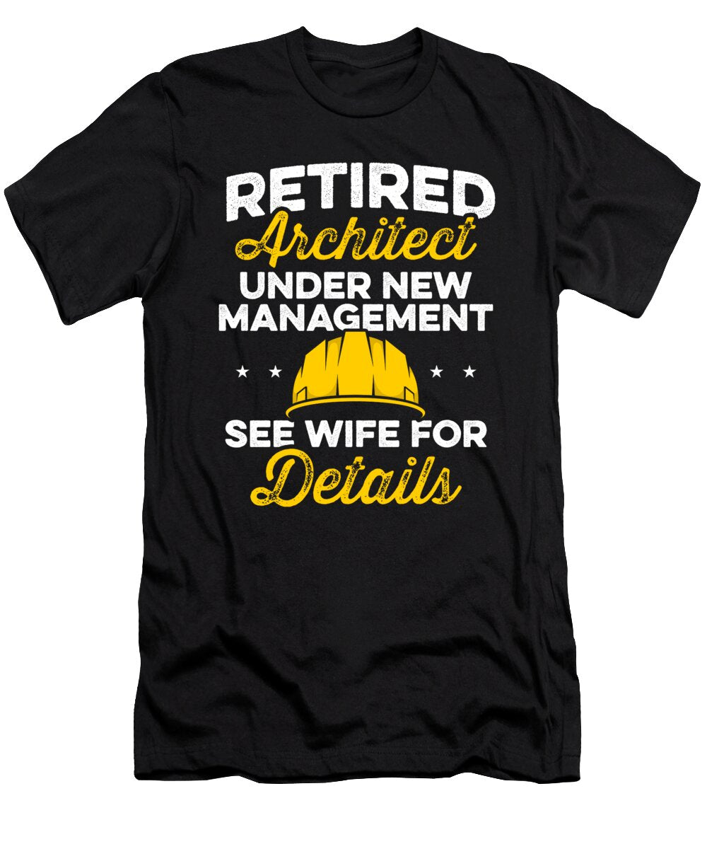 6 Retired Architect Architecture Retirement Toms Store T-Shirt