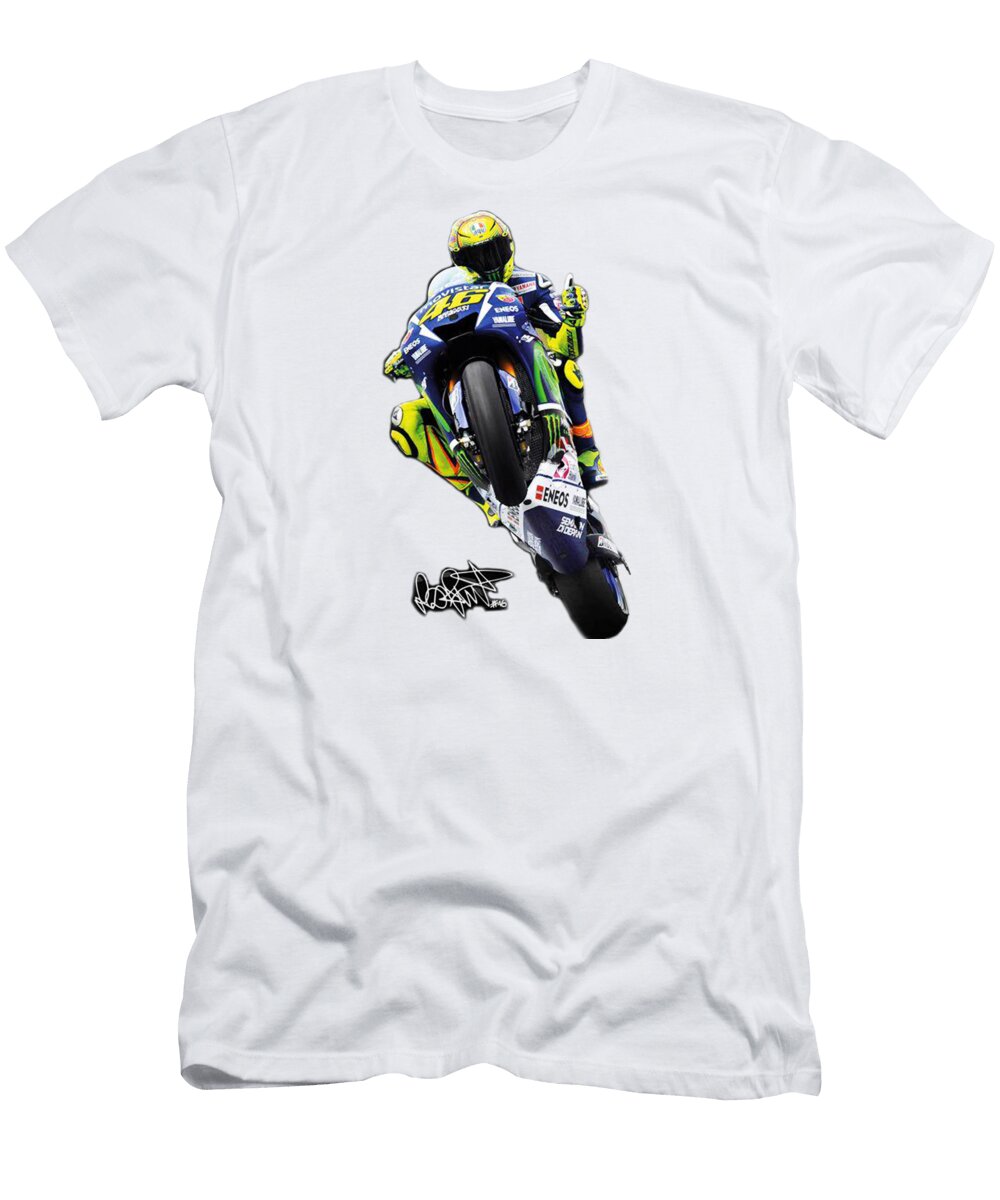 6 Valentino Rossi Kuncupken Shop T-Shirt