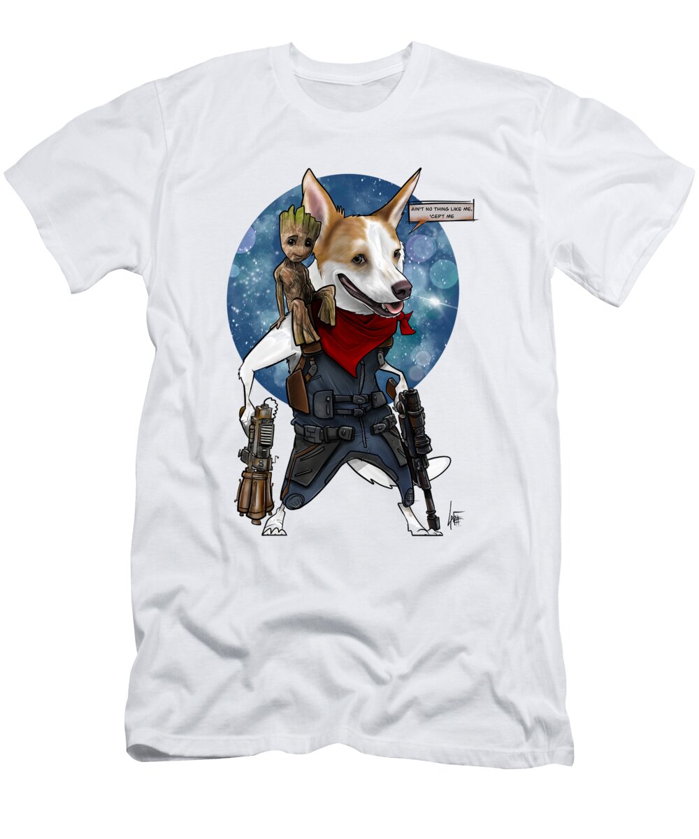 6330 Collazo Canine Caricatures By John Lafree T-Shirt