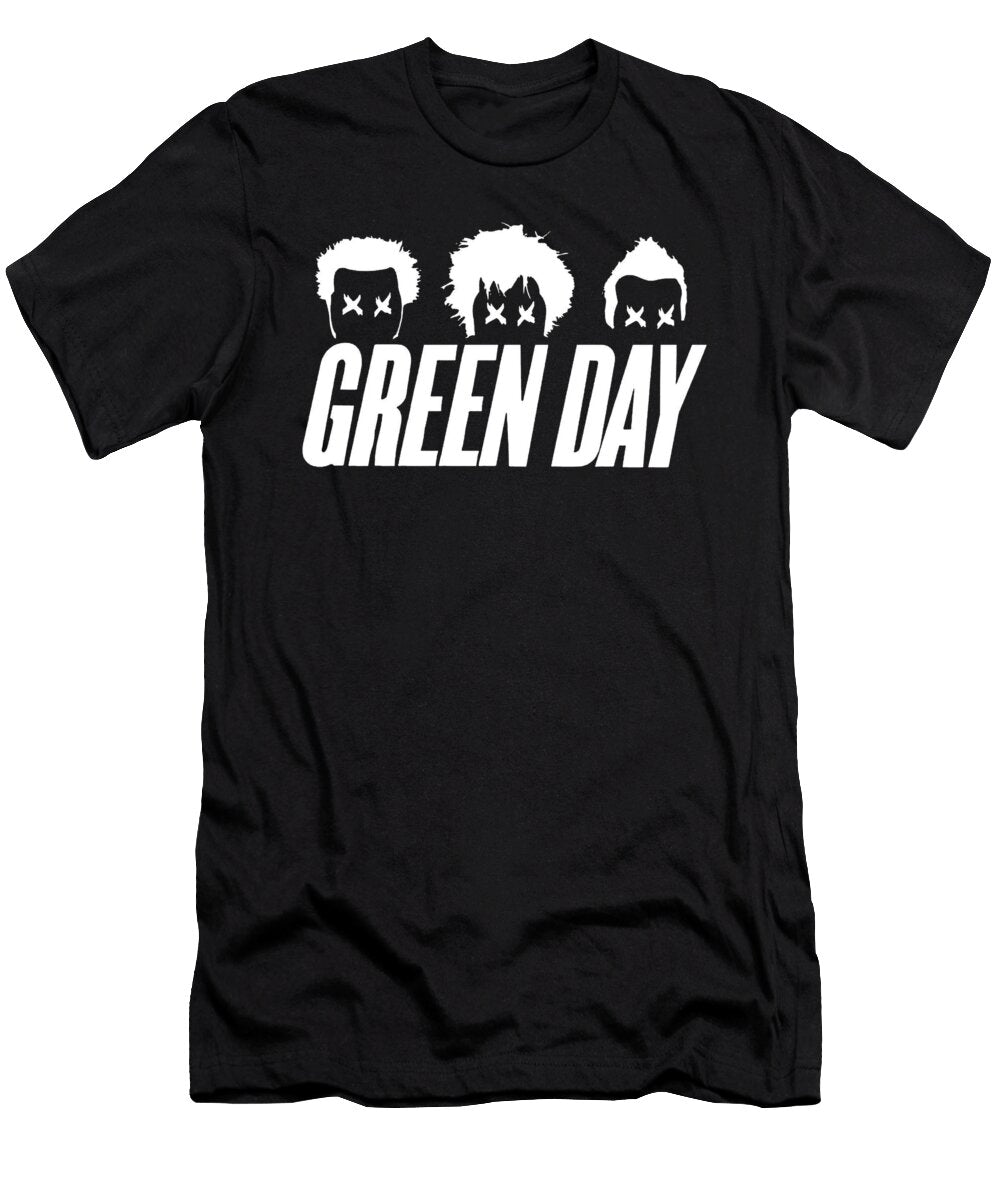 7 Green Day Band Inered Dyernes T-Shirt