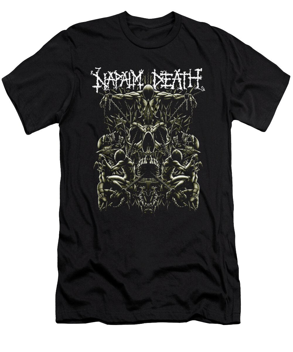 7 Napalm Death Inered Dyernes T-Shirt