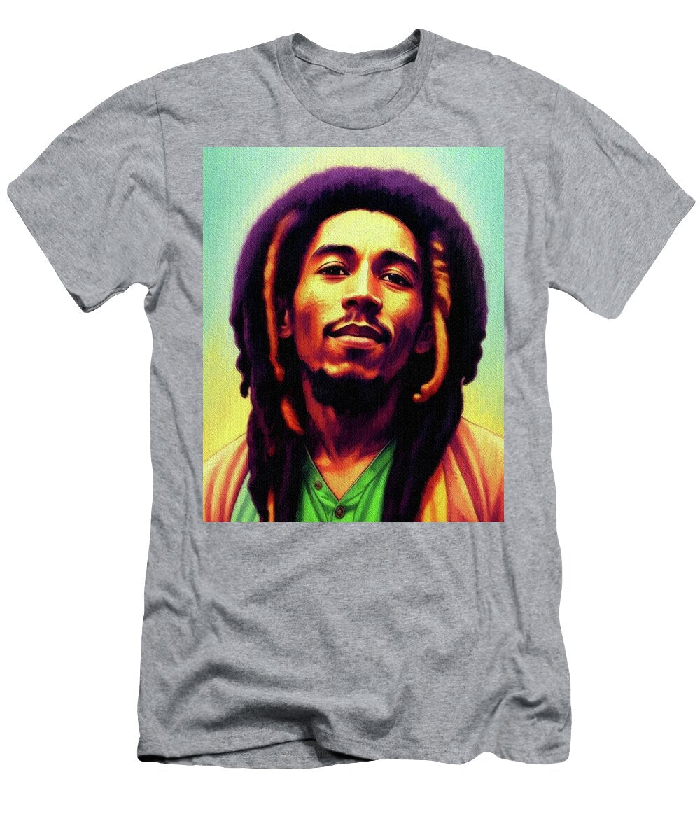 8 Bob Marley Music Legend Sarah Kirk T-Shirt