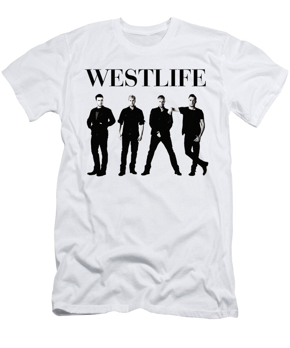 8 New Best Logo Album Westlife a Boy Band From Ireland Kuncupken Shop T-Shirt