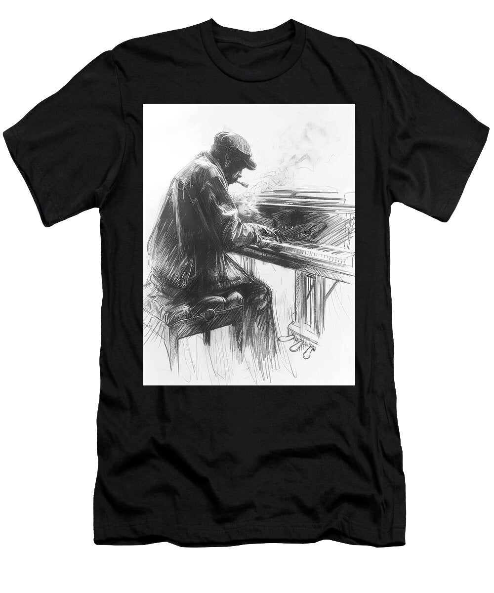 8 New Orleans Jazz Pianist Stephen Smith Galleries T-Shirt