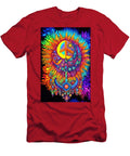 8 Peace Symbol Trippy Psychedelic Colorful Retro 1960s Abstract Stellart Studio T-Shirt