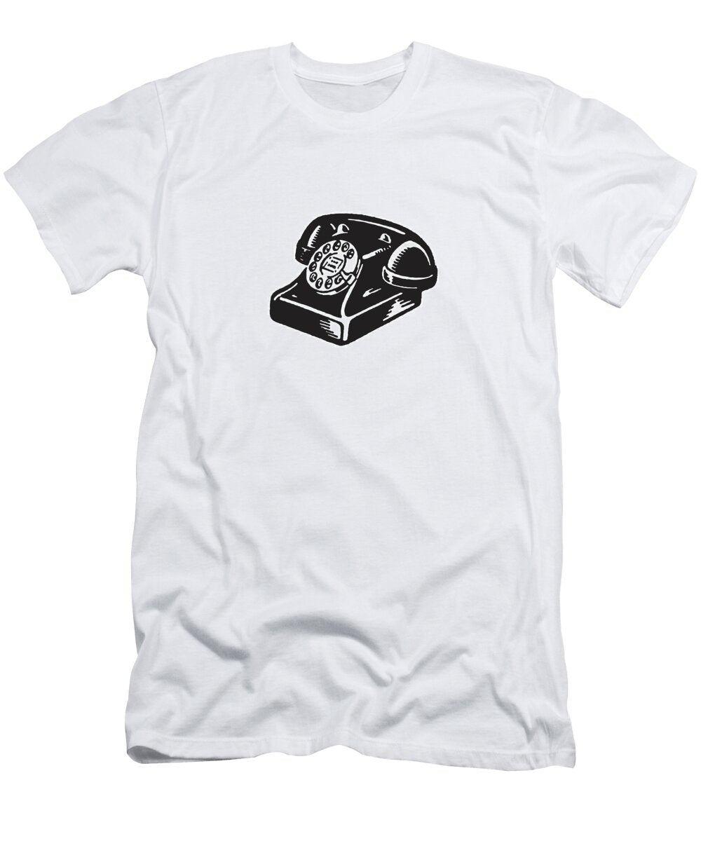 8 Rotary Telephone Csa Images T-Shirt