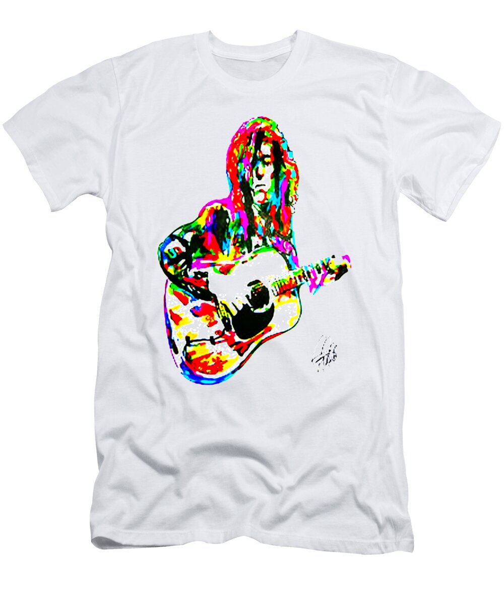 9 Jimmy Page Inered Dyernes T-Shirt