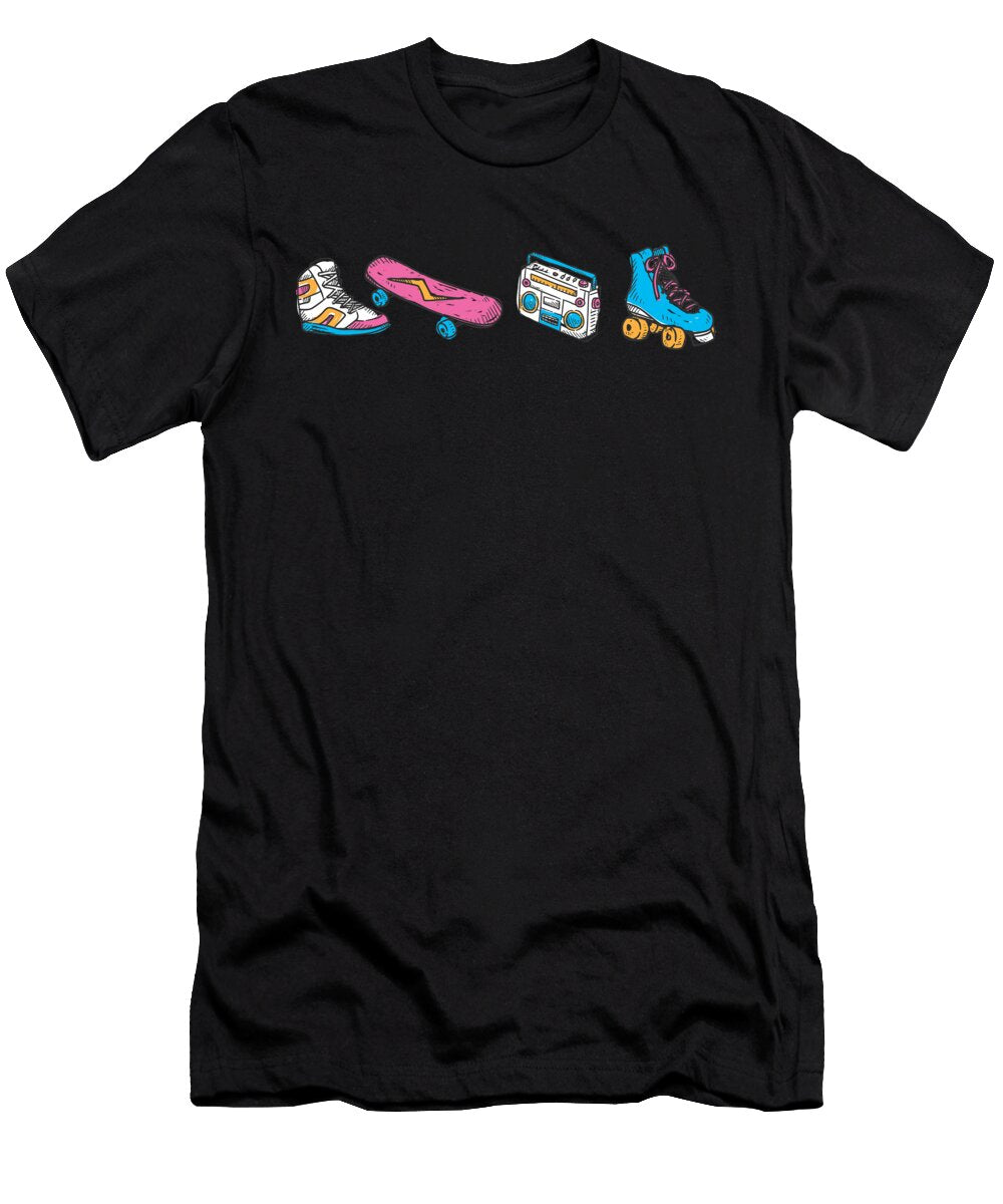 90s Icons Old School Funny Vintage Icons Gift Thomas Larch T-Shirt