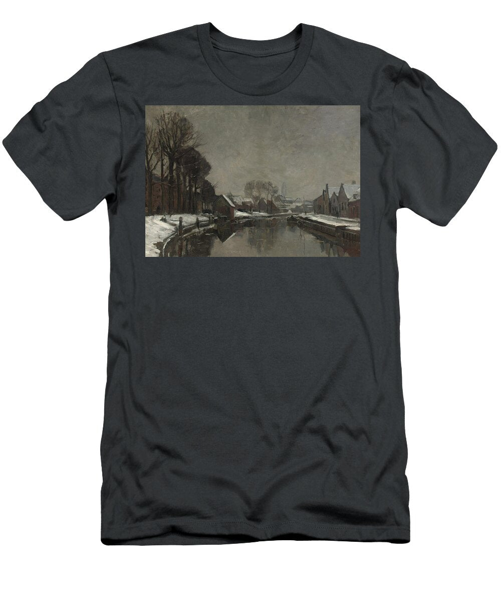 A Belgian Town in Winter Albert Baertsoen T-Shirt