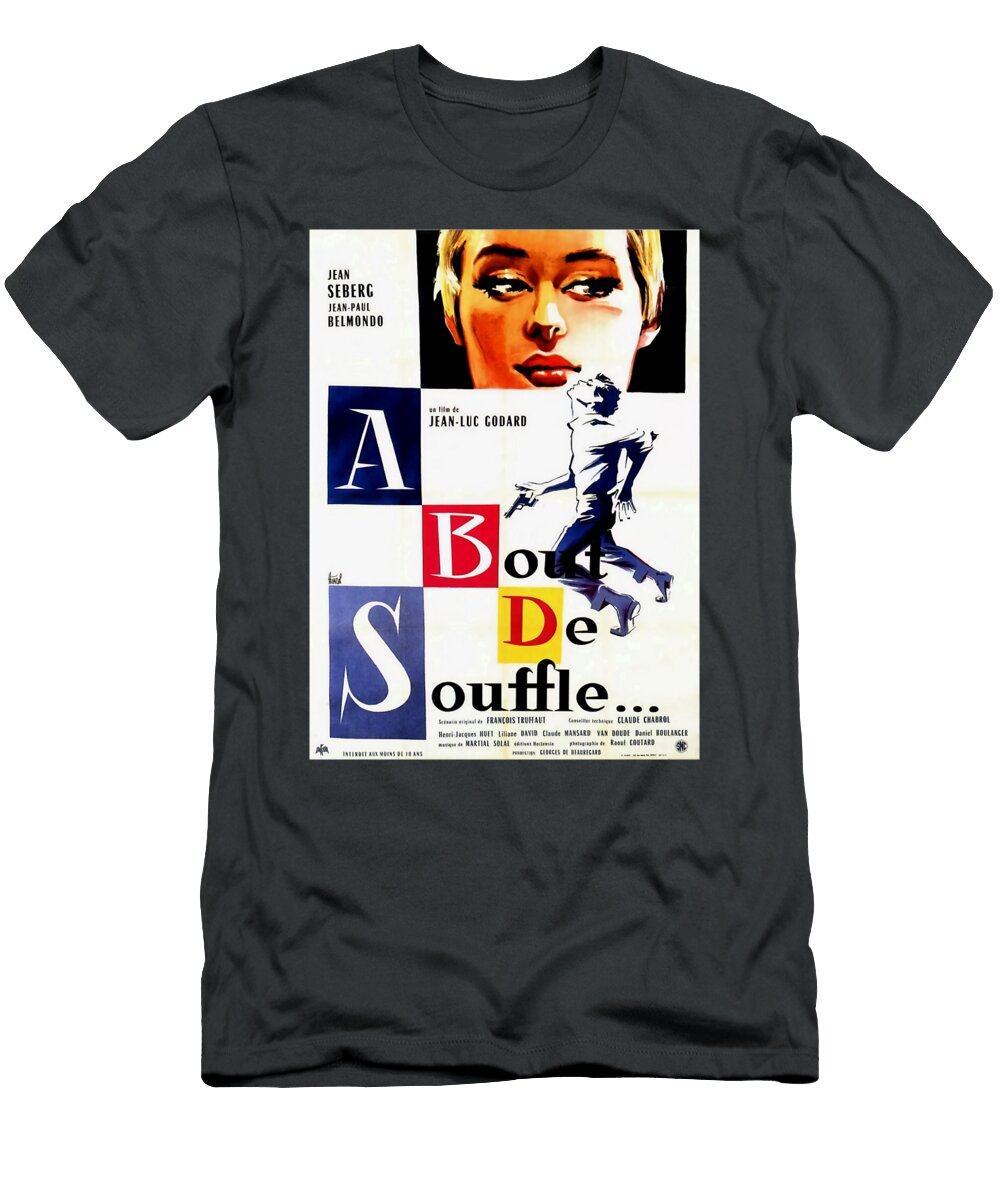 A Bout De Souffle Breathless Jean Luc Godard Isaac Mcdonald T-Shirt
