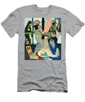 A Busy Starbucks Cafe of the Erly 20c Diane Hocker T-Shirt