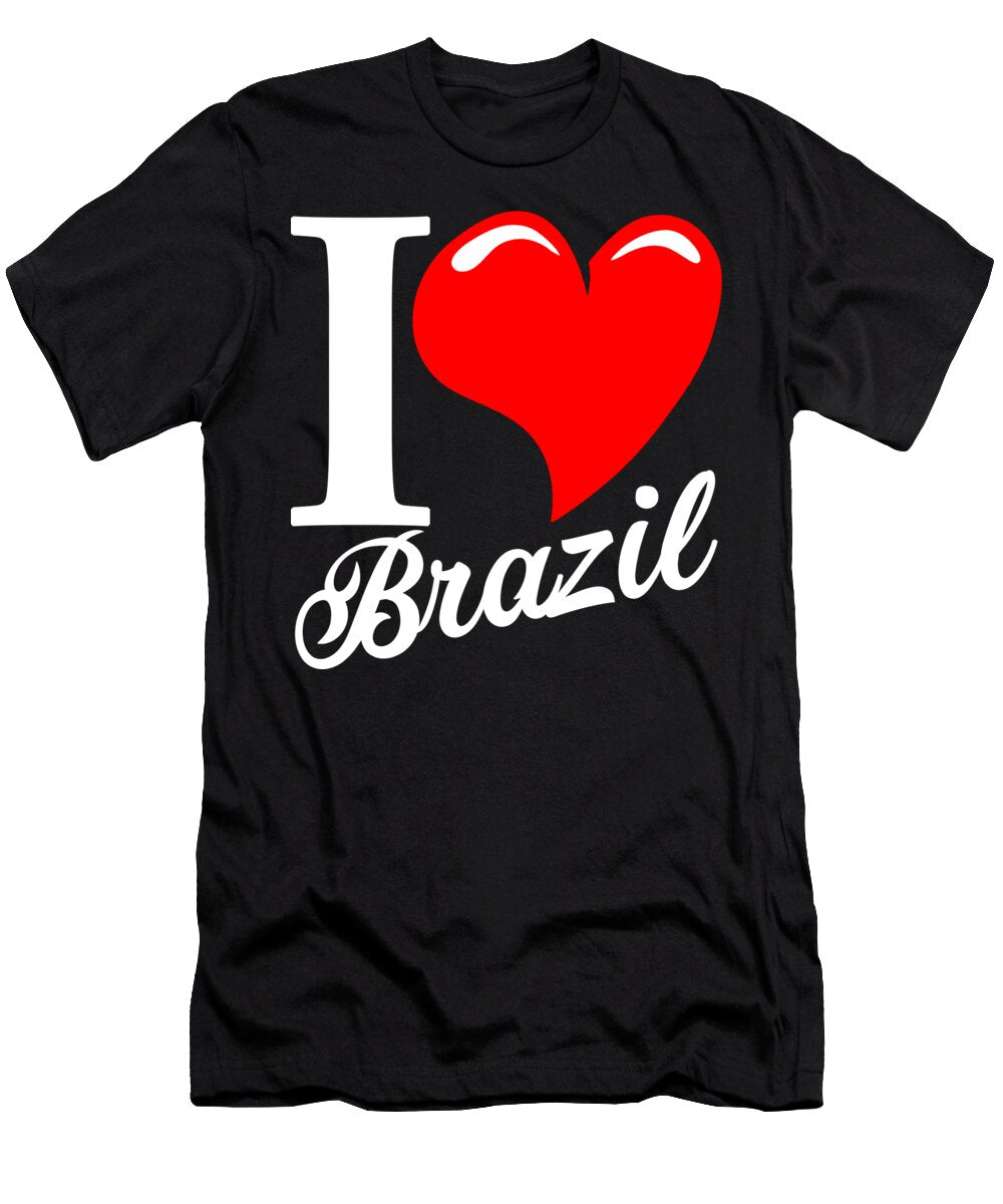 A City of Contrasts I Love Brazil Douxie Grimo T-Shirt