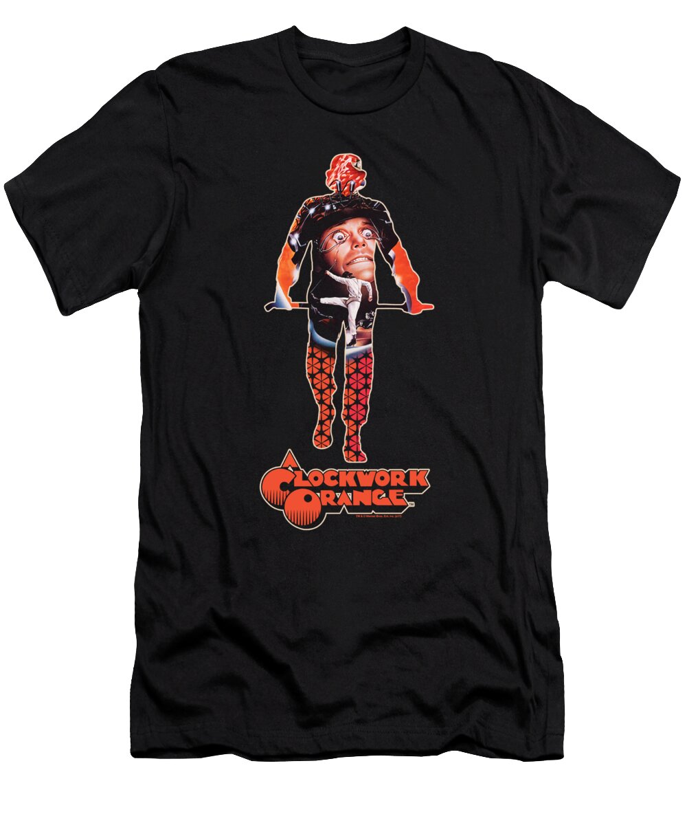 A Clockwork Orange Poster Silhouette Movie T-Shirt