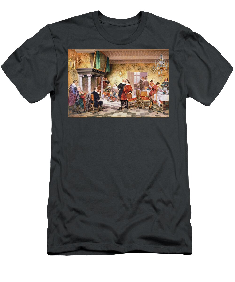 A Convivial Meeting of the Brewers Louis Haghe T-Shirt