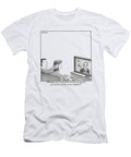 A Couple Are Sitting on a Couch Late At Night Harry Bliss T-Shirt