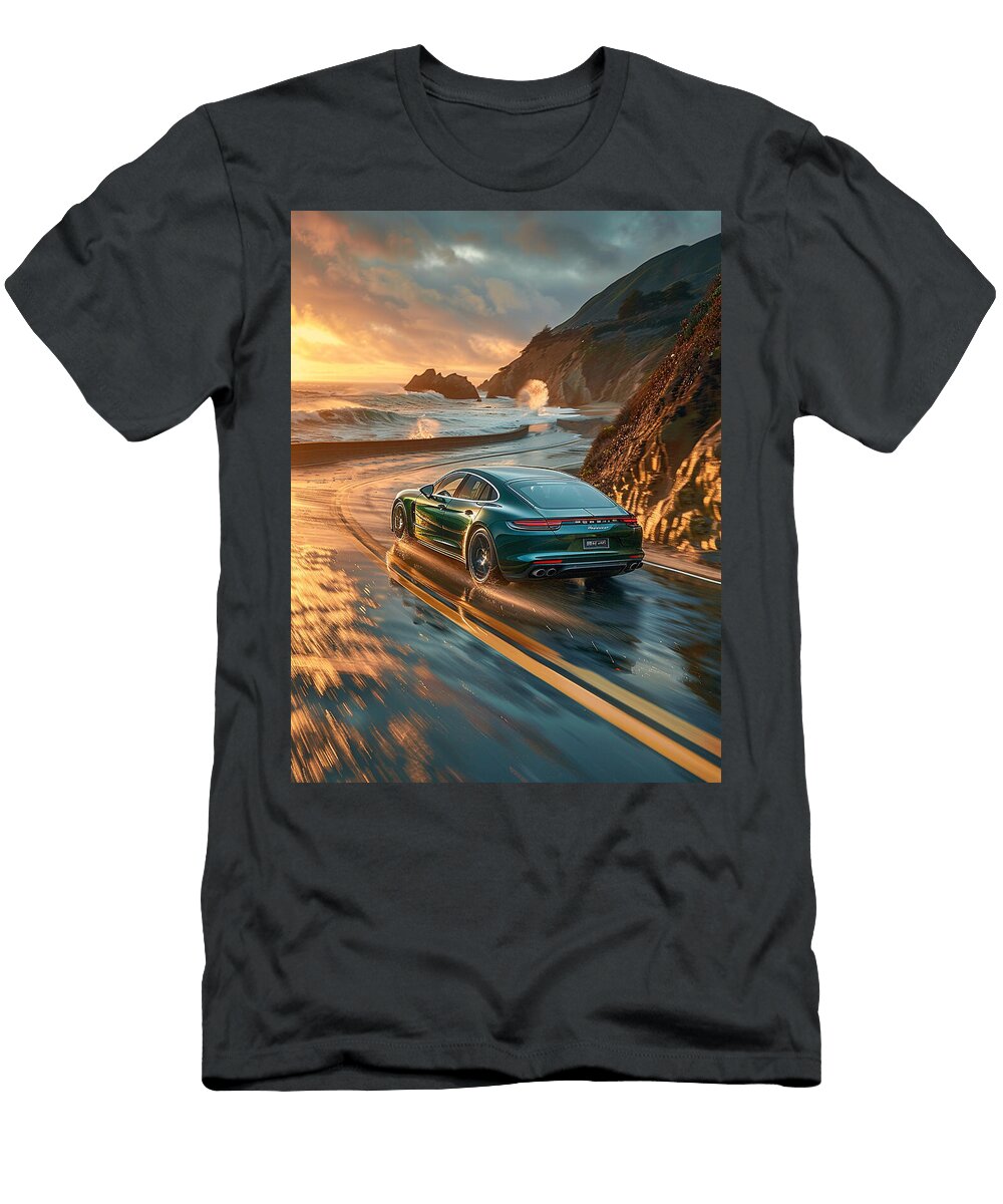 A Dynam C Mage of the Porsche Panamera Speed D26a5117 B934 4c84 A6c0 5d46d8d14ea7 1 Romed Roni T-Shirt