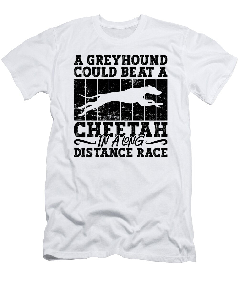 A Greyhound Racing Retro Pet Racer Greyhound Racer Tshirtconcepts Marvin Poppe T-Shirt