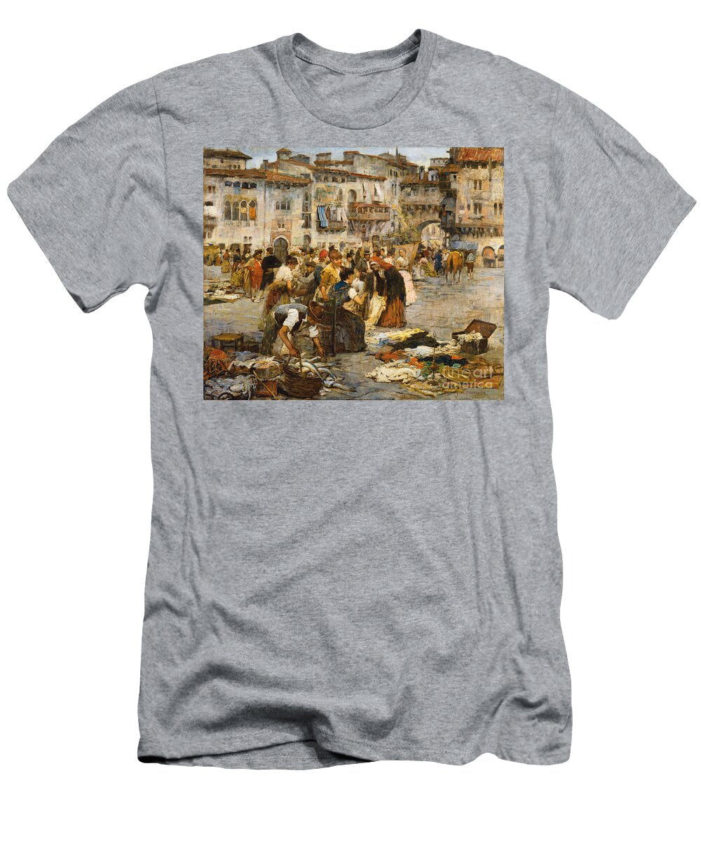 A Market in Granada Jose Fernandez Alvarado T-Shirt